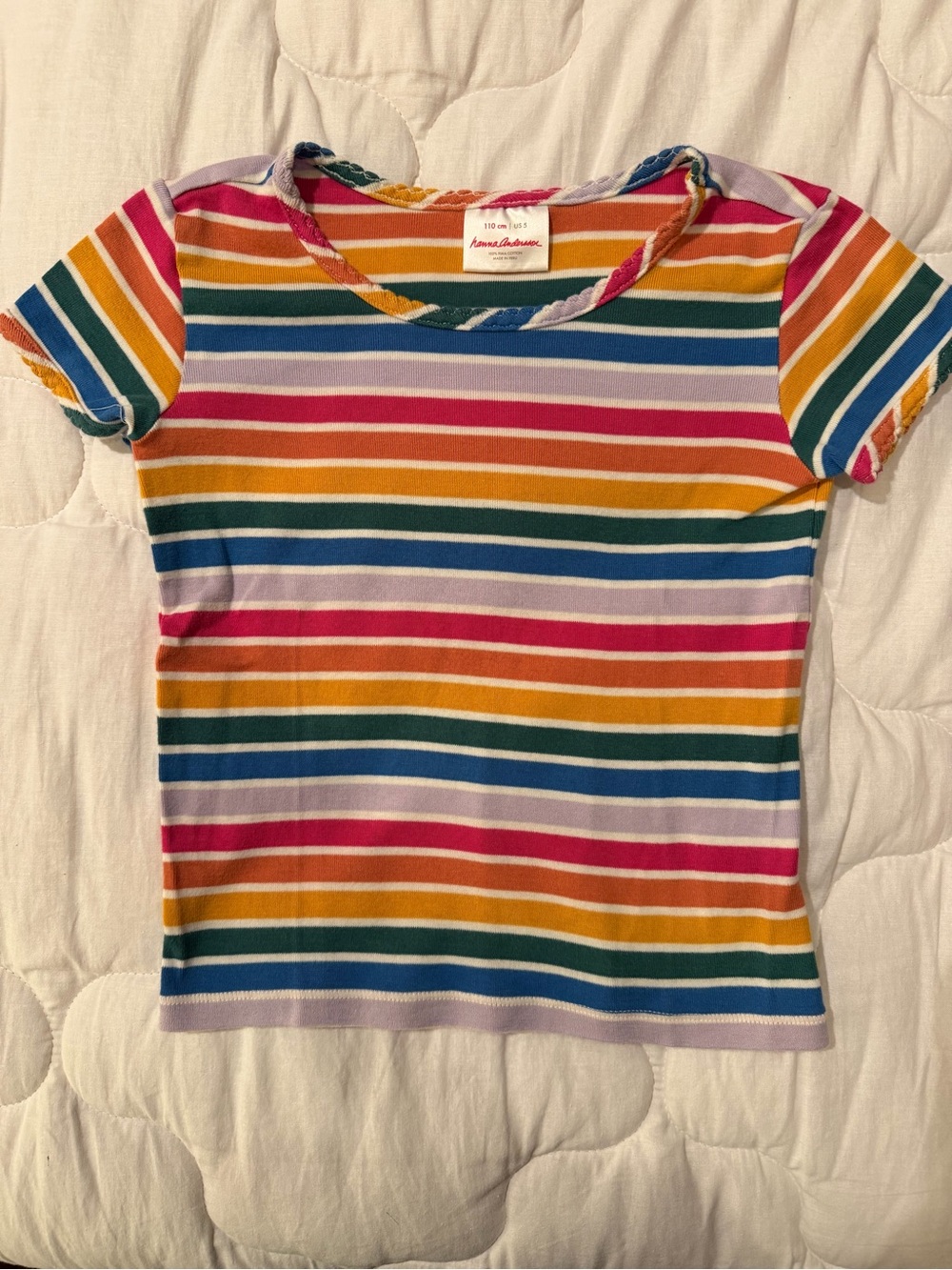 Striped Rainbow Tee - Kids